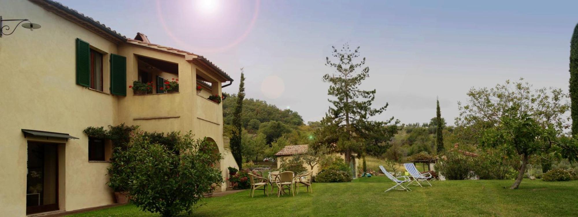 Le Rogheta Villa Campiglia d'Orcia Luaran gambar