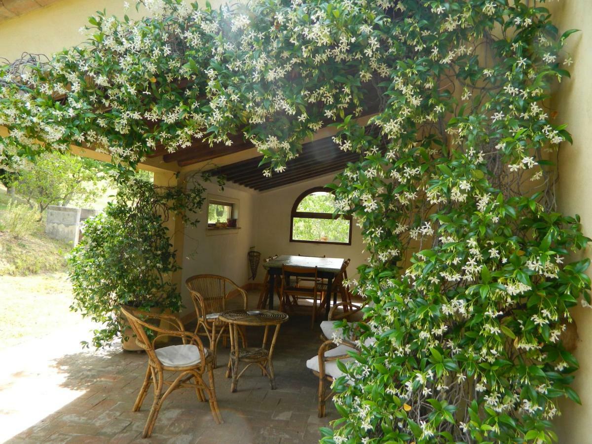 Le Rogheta Villa Campiglia d'Orcia Luaran gambar